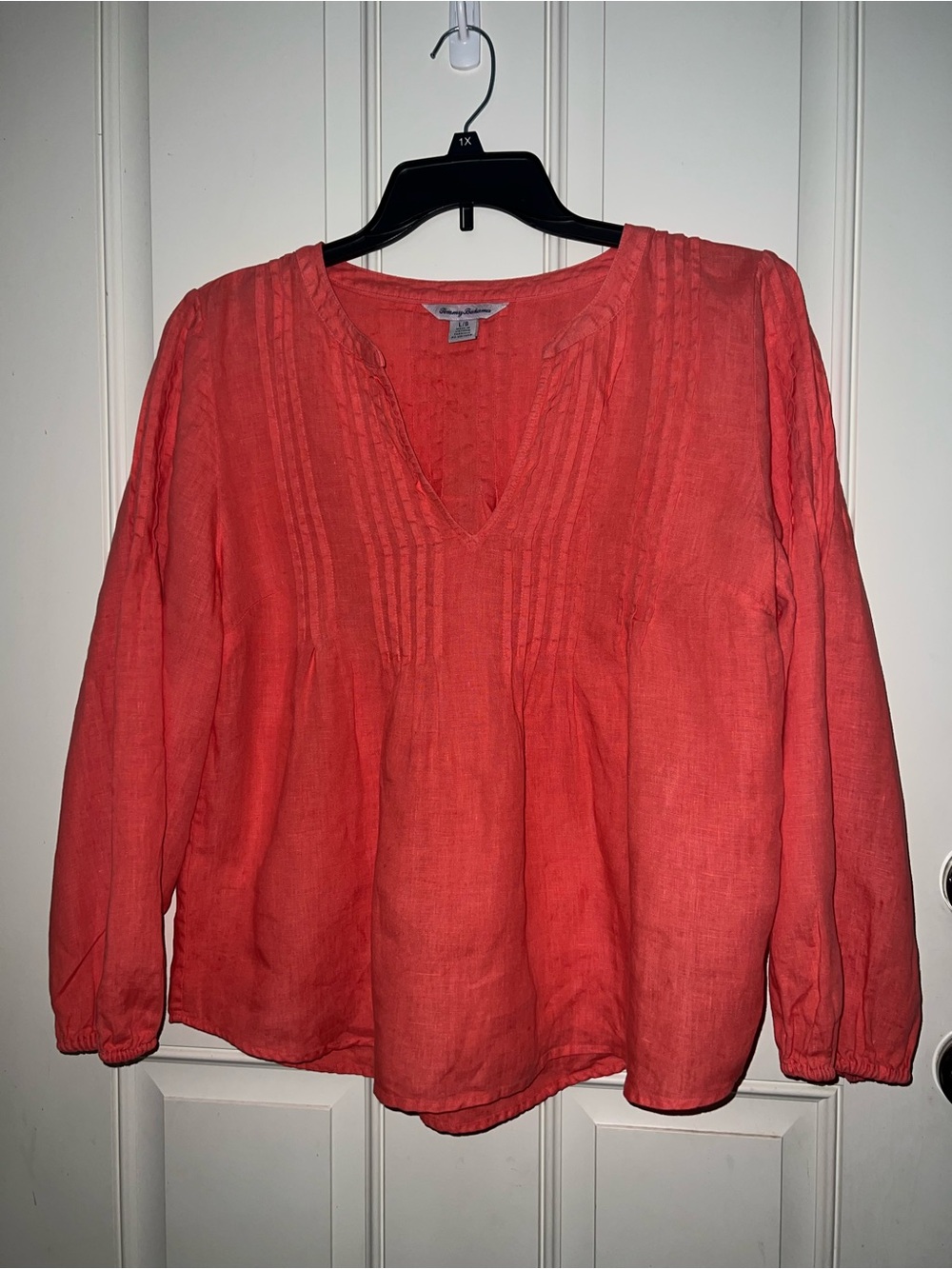 Women’s Coral/Pink Tommy Bahama Boho Pullover Pitched Bodice Pullover